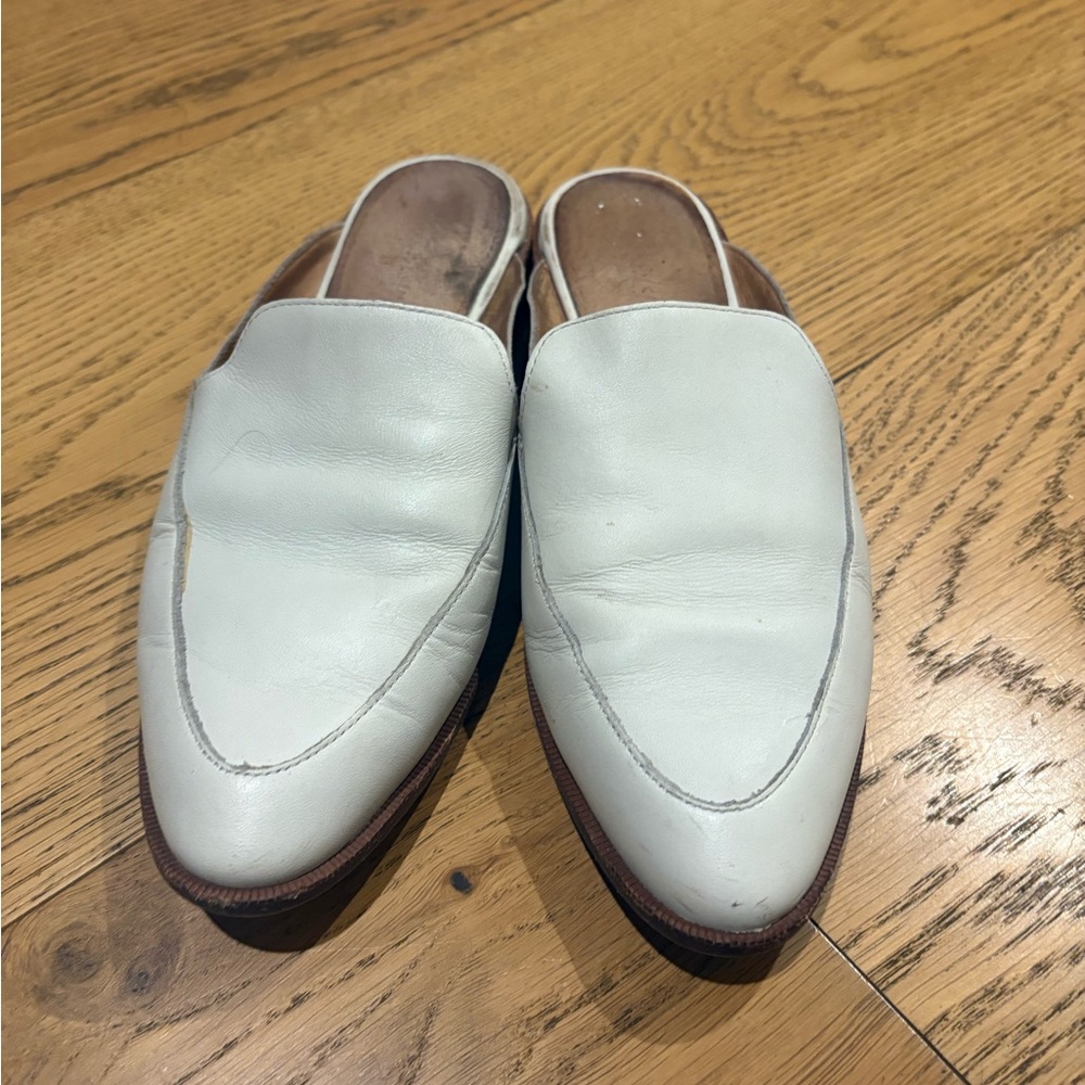 Madewell Frances Mule- White